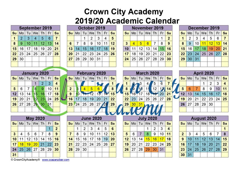 school-year-calendar-crown-city-academy