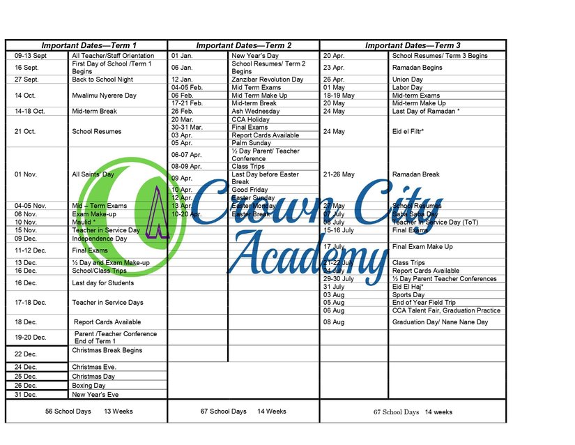 school-year-calendar-crown-city-academy